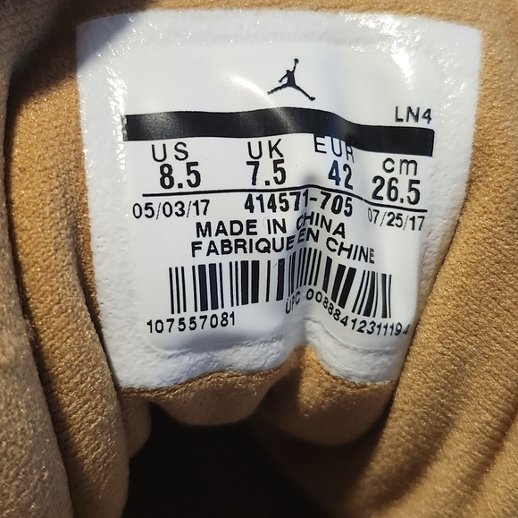 Jordan Retro 13 Wheat - Picture 5 of 7